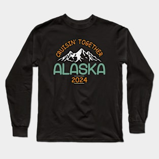 Alaska Cruise 2024 Family Friends Long Sleeve T-Shirt